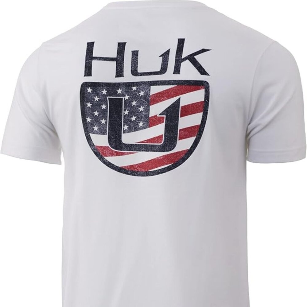 HUK Men's Short Sleeve Tee | Performance Fishing T-Shirt